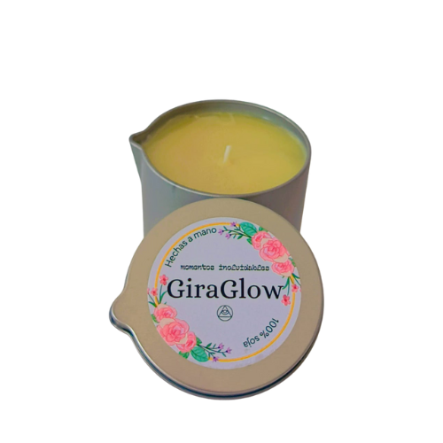 Velas para Masaje Lavanda 100% Naturales | GiraGlow - Imagen 3