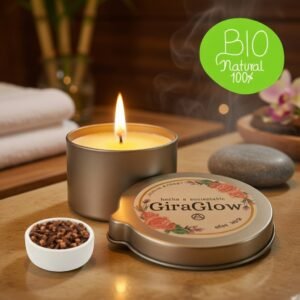 Velas para masajes con Aroma a Clavo de Olor dulce | GiraGlow